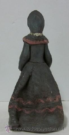 Antig&uuml;edades: FIGURA MUJER CON VESTIDO DE EPOCA - Foto 4