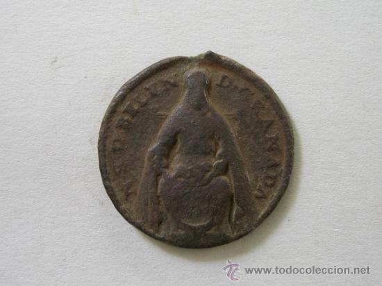 Antig&uuml;edades: Medalla antigua religiosa - Foto 2