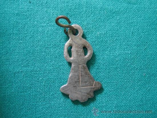 Antig&uuml;edades: Medalla  religiosa antigua en plata - Foto 3