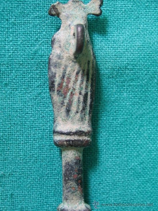 Antig&uuml;edades: Medalla religiosa de virgen - Foto 2