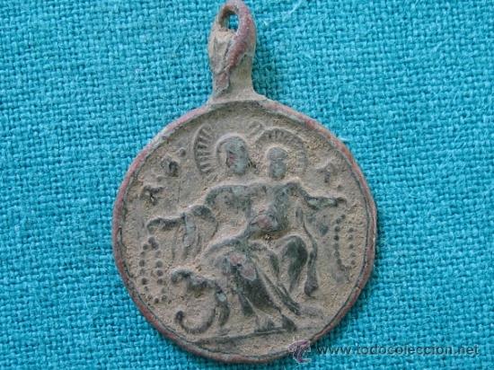 Antig&uuml;edades: Medalla antigua religiosa - Foto 1