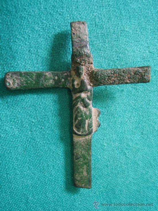Antig&uuml;edades: Cruz antigua religiosa - Foto 2
