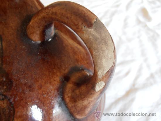 Antig&uuml;edades: JARRA, BOTELLA Y CINCO VASOS DE CERAMICA, - Foto 6