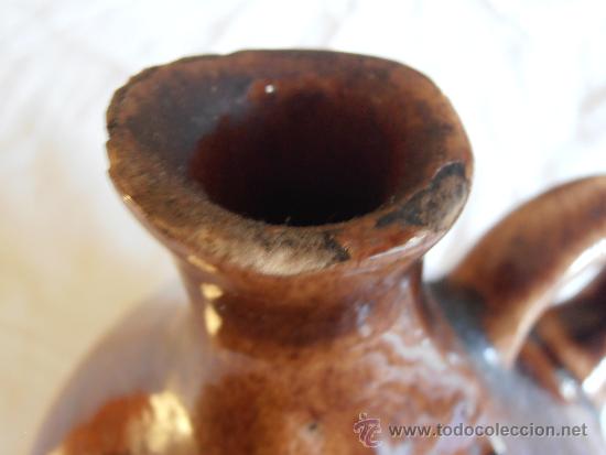 Antig&uuml;edades: JARRA, BOTELLA Y CINCO VASOS DE CERAMICA, - Foto 7