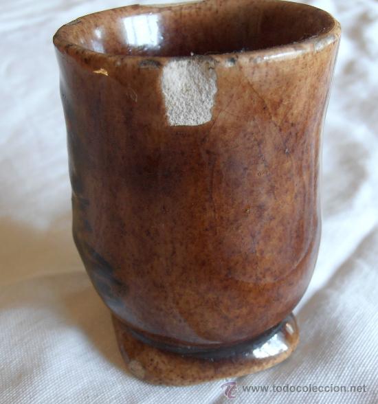 Antig&uuml;edades: JARRA, BOTELLA Y CINCO VASOS DE CERAMICA, - Foto 14