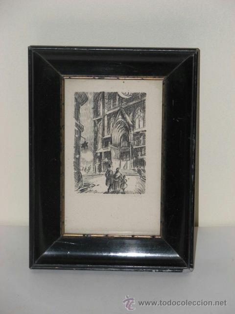 Antig&uuml;edades: MARCO CON L&Aacute;MINA - Foto 1