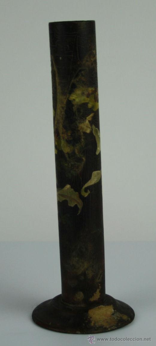 Antig&uuml;edades: VIOLETERO EN MADERA PINTADA PRINC S XX. - Foto 1