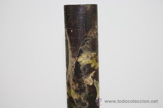 Antig&uuml;edades: VIOLETERO EN MADERA PINTADA PRINC S XX. - Foto 2