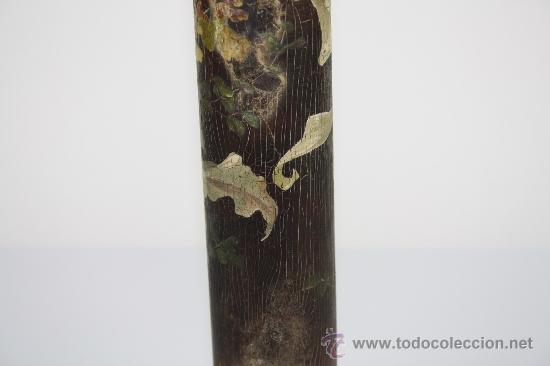 Antig&uuml;edades: VIOLETERO EN MADERA PINTADA PRINC S XX. - Foto 4