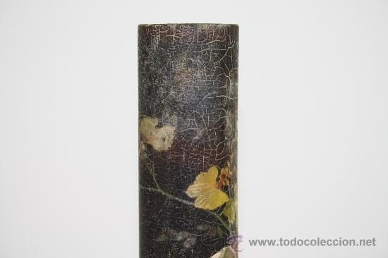Antig&uuml;edades: VIOLETERO EN MADERA PINTADA PRINC S XX. - Foto 6