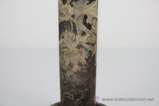 Antig&uuml;edades: VIOLETERO EN MADERA PINTADA PRINC S XX. - Foto 9