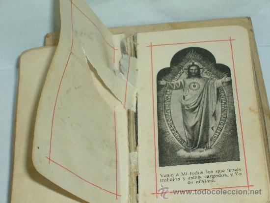 Antig&uuml;edades: DEVOCIONARIO , MANUAL EUCARISTICO  NACAR - Foto 7