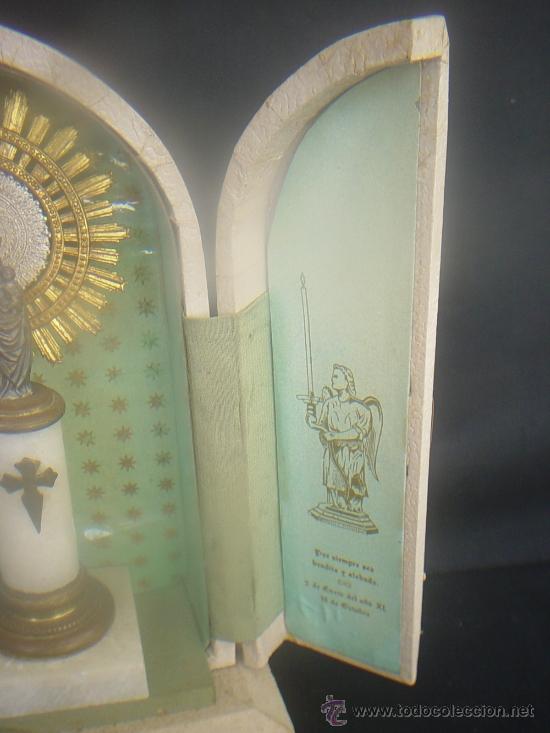Antig&uuml;edades: CAPILLA VIRGEN  DEL PILAR - A&Ntilde;O 1950 - Foto 3