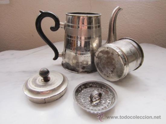 Antig&uuml;edades: cafetera antigua - Foto 3