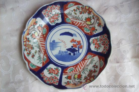 Antig&uuml;edades: Plato Imari - Foto 1