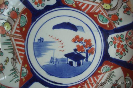 Antig&uuml;edades: Plato Imari - Foto 7