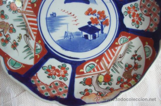 Antig&uuml;edades: Plato Imari - Foto 2
