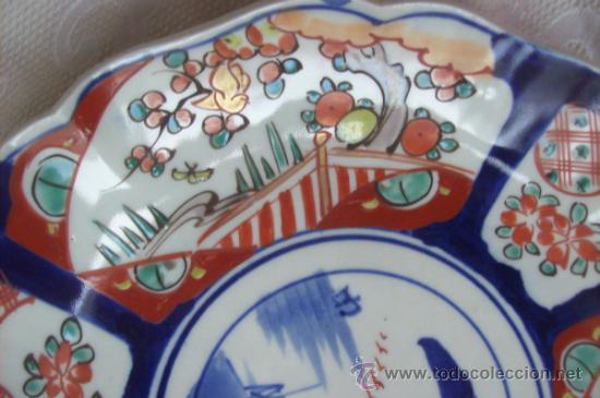 Antig&uuml;edades: Plato Imari - Foto 3