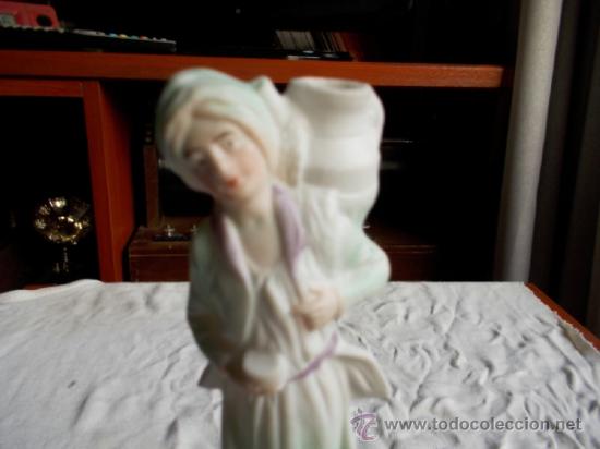 Antig&uuml;edades: Violetero de biscuit - Foto 11