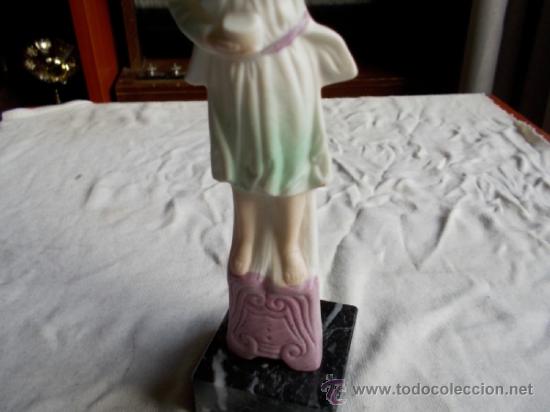 Antig&uuml;edades: Violetero de biscuit - Foto 10