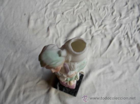 Antig&uuml;edades: Violetero de biscuit - Foto 8
