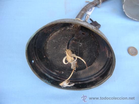 Antig&uuml;edades: FLEXO L&Aacute;MPARA INDUSTRIAL DE SOBREMESA. - Foto 2