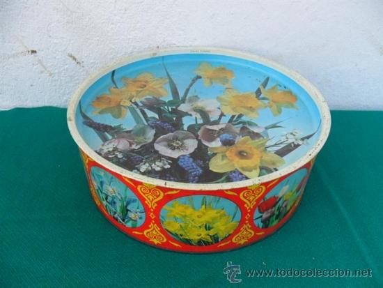 Antig&uuml;edades: lata de galleta coleccionable - Foto 1