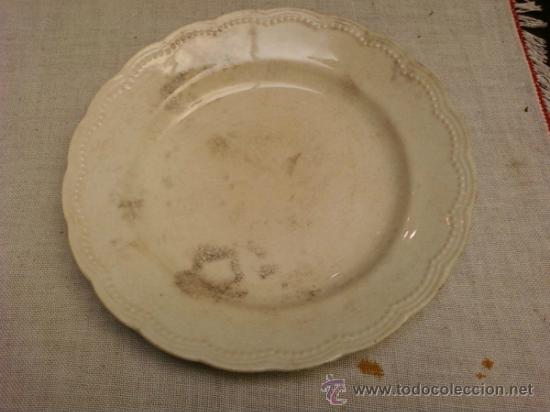 Antig&uuml;edades: PLATO BLANCO. SEVILLA - Foto 1
