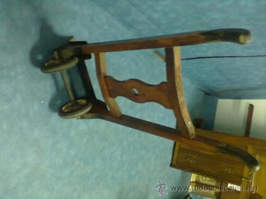 Antig&uuml;edades: CARRETILLA SACOS. MADERA HIERRO - Foto 2