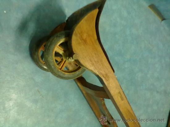 Antig&uuml;edades: CARRETILLA SACOS. MADERA HIERRO - Foto 3
