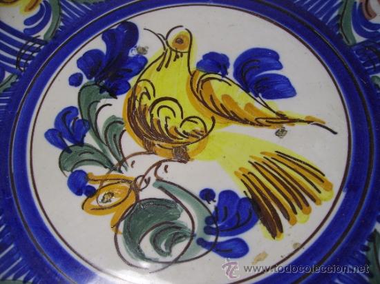 Antig&uuml;edades: PLATO  CERAMICA  DE  MANISES - Foto 3