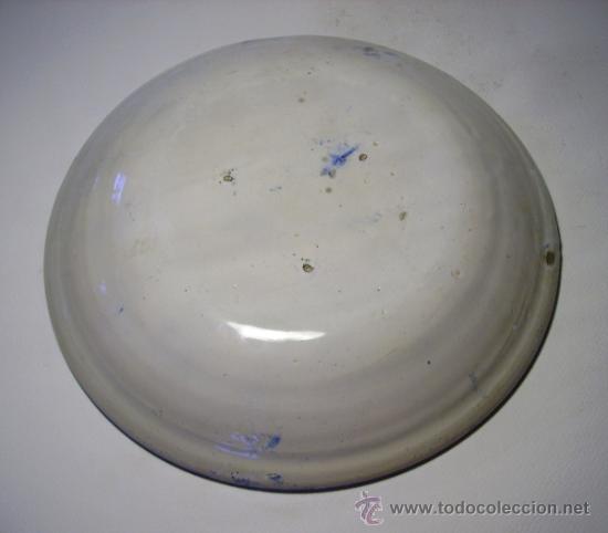 Antig&uuml;edades: PLATO  CERAMICA  DE  MANISES - Foto 2
