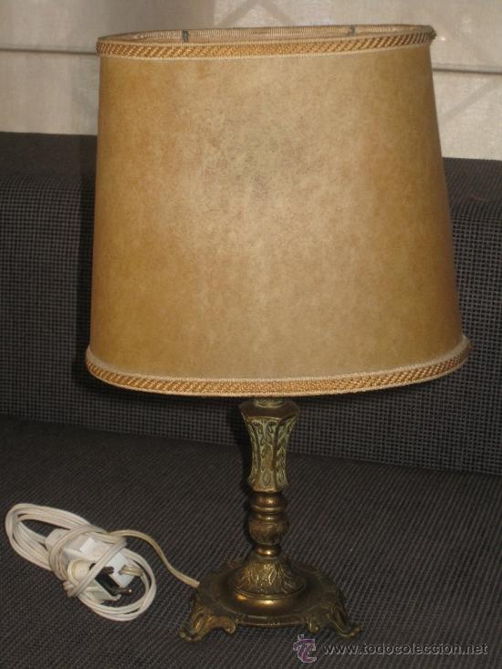 Antig&uuml;edades: ANTIGUA LAMPARA DE SOBREMESA - Foto 3
