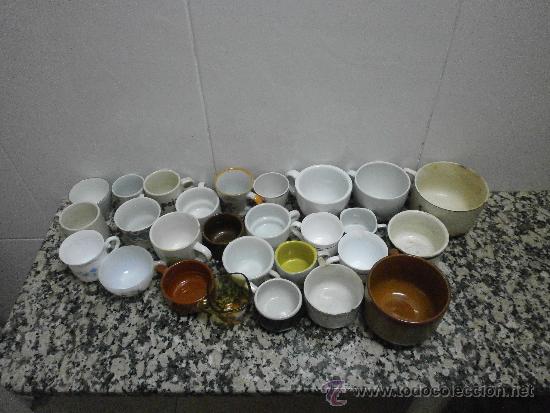 Oggetti Antichi: COLECCION 26 TAZAS DIFERENTES