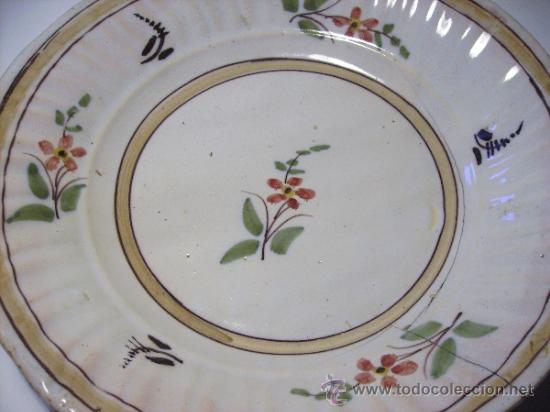 Antig&uuml;edades: PLATO  CERAMICA  DE  MANISES - Foto 4