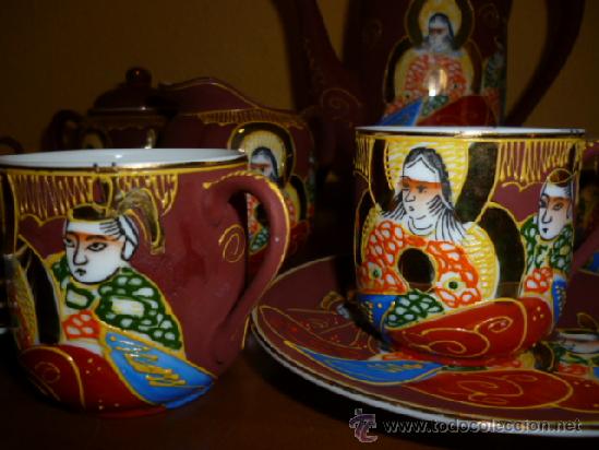 Antig&uuml;edades: Juego de T&eacute; Japon&eacute;s - Foto 6