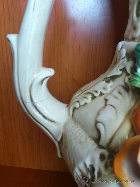 Antig&uuml;edades: Impresionante tetera antigua CAPODIMONTE - Foto 14