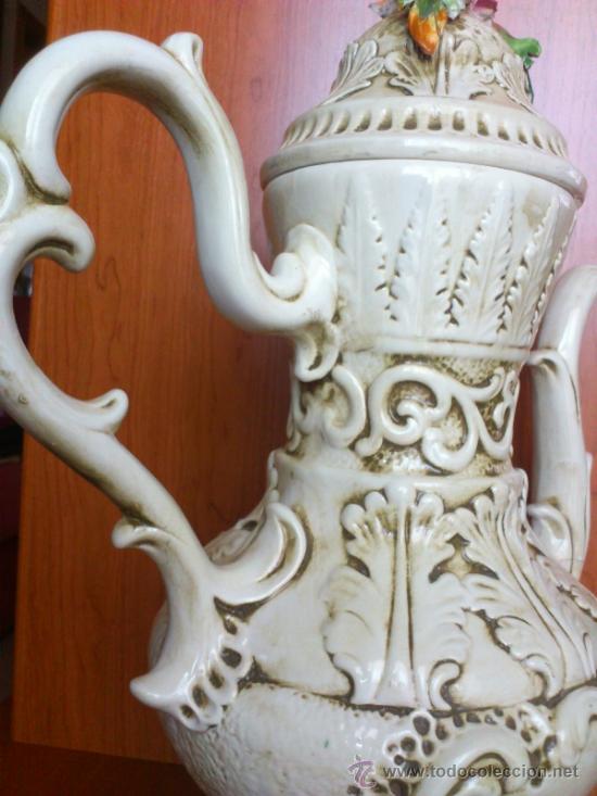 Antig&uuml;edades: Impresionante tetera antigua CAPODIMONTE - Foto 7