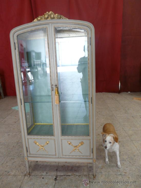 Antig&uuml;edades: VITRINA LUIS XV - Foto 2