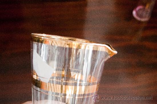 Antig&uuml;edades: Vaso y Jarra de Cristal - Foto 2