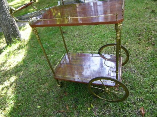 Antig&uuml;edades: CARRITO DE COMEDOR ANTIGUO - Foto 7