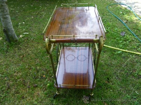 Antig&uuml;edades: CARRITO DE COMEDOR ANTIGUO - Foto 6
