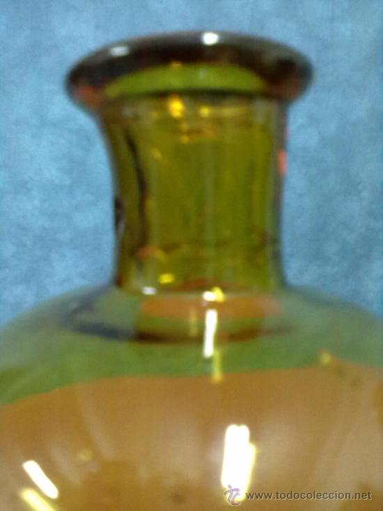 Antig&uuml;edades: BOTELLA LABORATORIO CRISTAL AMBAR - Foto 5