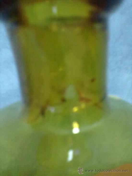 Antig&uuml;edades: BOTELLA LABORATORIO CRISTAL AMBAR - Foto 8