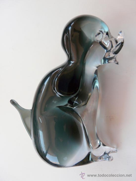 Antig&uuml;edades: FIGURA DE PERRO EN CRISTAL DE MURANO - Foto 8