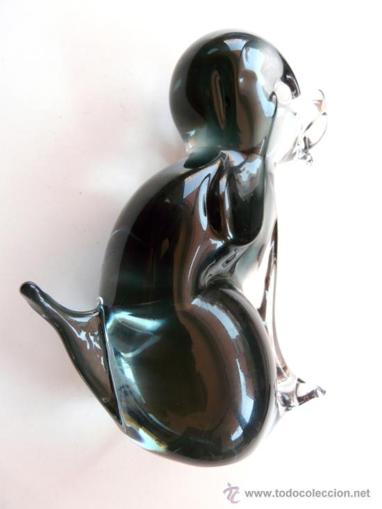 Antig&uuml;edades: FIGURA DE PERRO EN CRISTAL DE MURANO - Foto 10