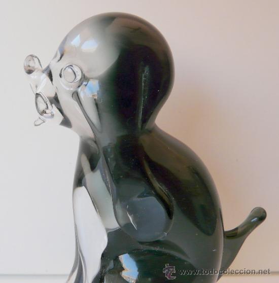 Antig&uuml;edades: FIGURA DE PERRO EN CRISTAL DE MURANO - Foto 4