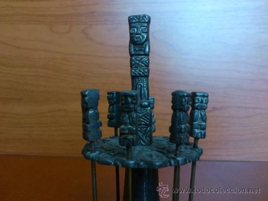 Antig&uuml;edades: Pinchos en metal ( AZTECA ) - Foto 3