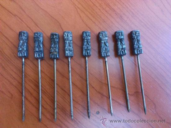 Antig&uuml;edades: Pinchos en metal ( AZTECA ) - Foto 7