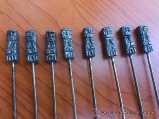 Antig&uuml;edades: Pinchos en metal ( AZTECA ) - Foto 5